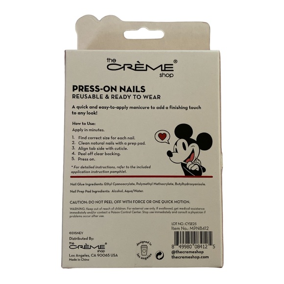 Disney’s Minnie & Mickey Mouse Make-Up Bag & Accessories - Picture 11 of 13